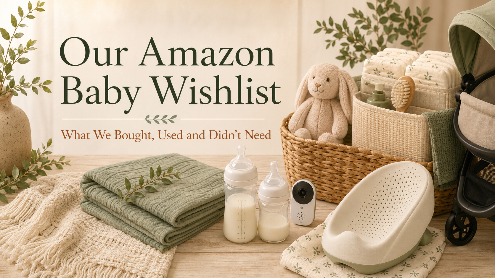 Our Amazon Baby Wishlist: What We Bought, Used and Didn’t Need